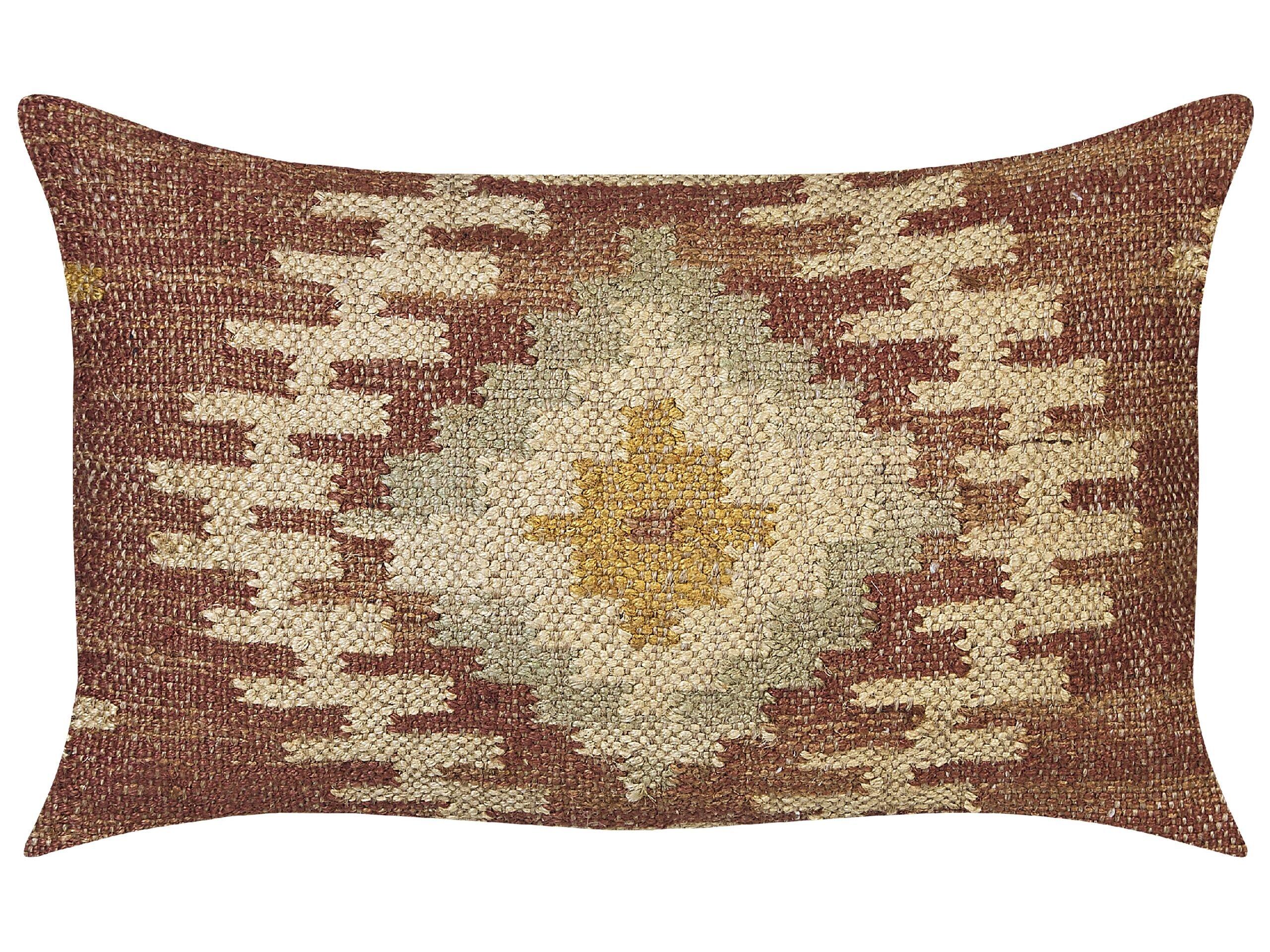 Beliani Coussin en Jute Boho BEEL  