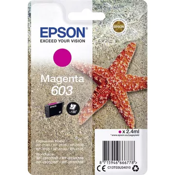 Singlepack Magenta 603 Ink