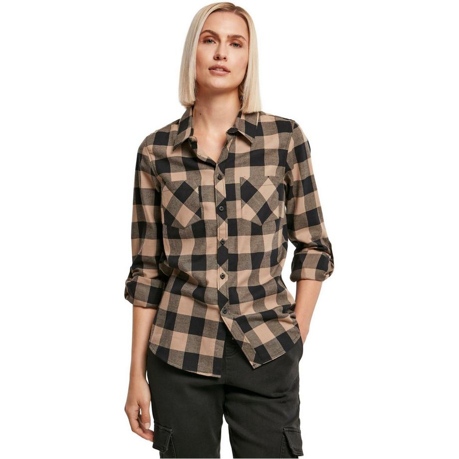 URBAN CLASSICS Chemise en Flanelle à Carreaux Turnup  