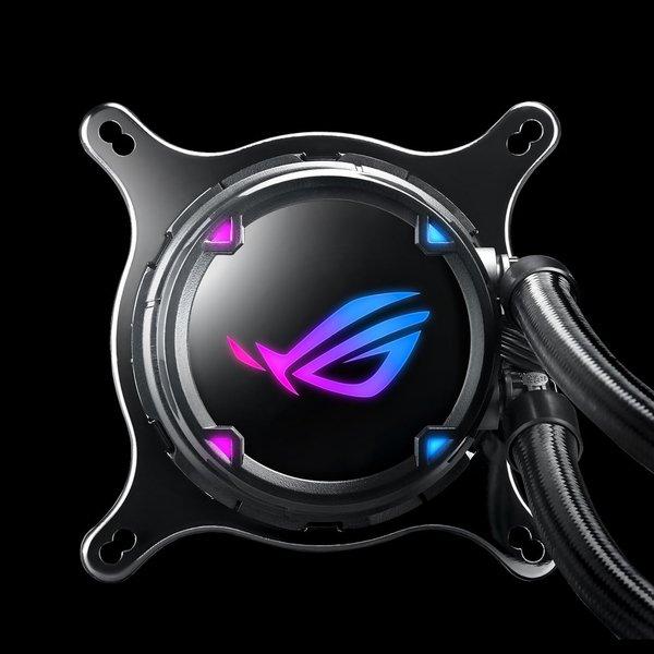 ASUS  ROG Strix LC 120 Prozessor All-in-One-Flüssigkeitskühler 12 cm Schwarz 1 Stück(e) 