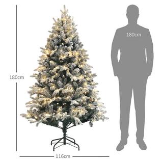 HOMCOM Weihnachtsbaum  