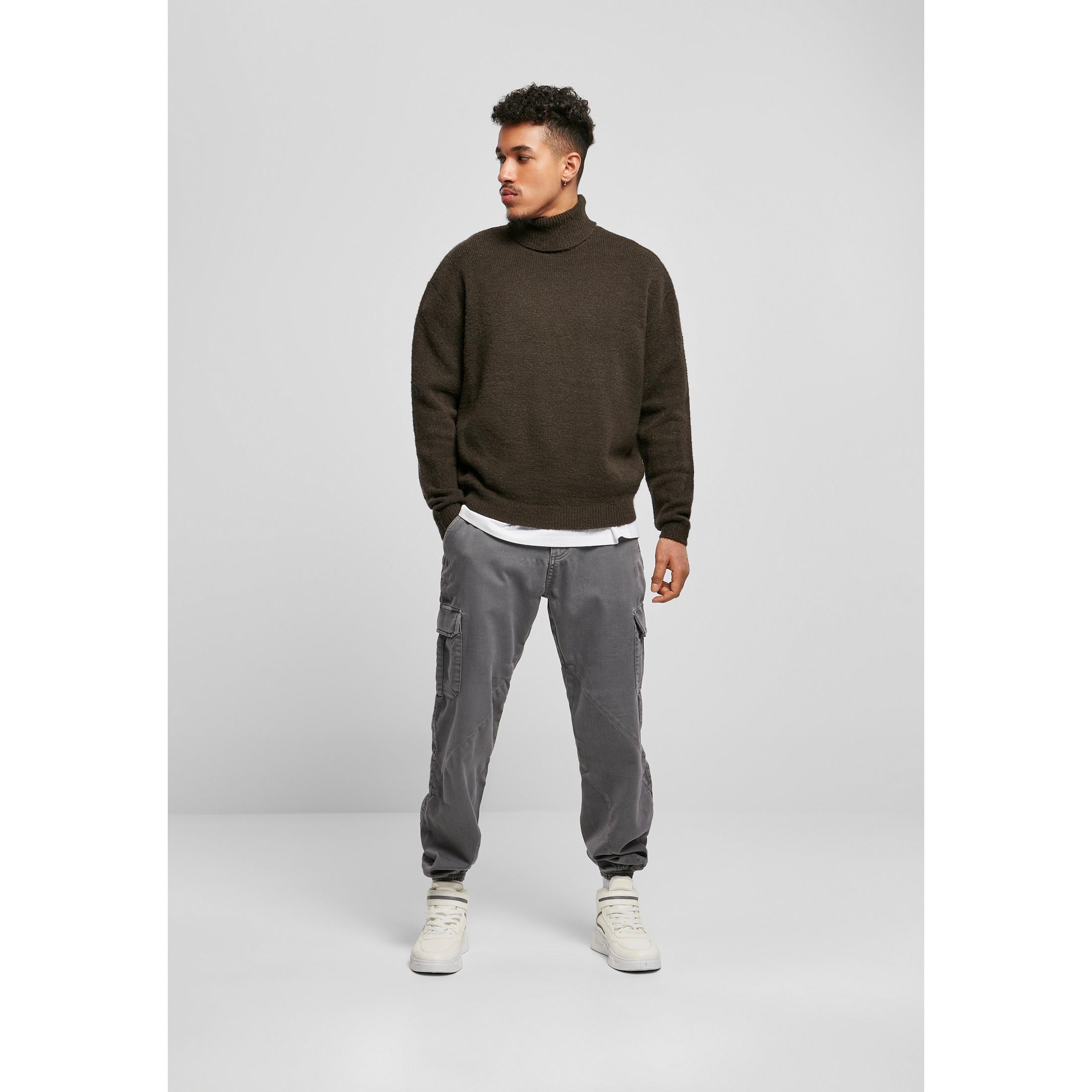 URBAN CLASSICS Oversized Rollkragen Pullover  