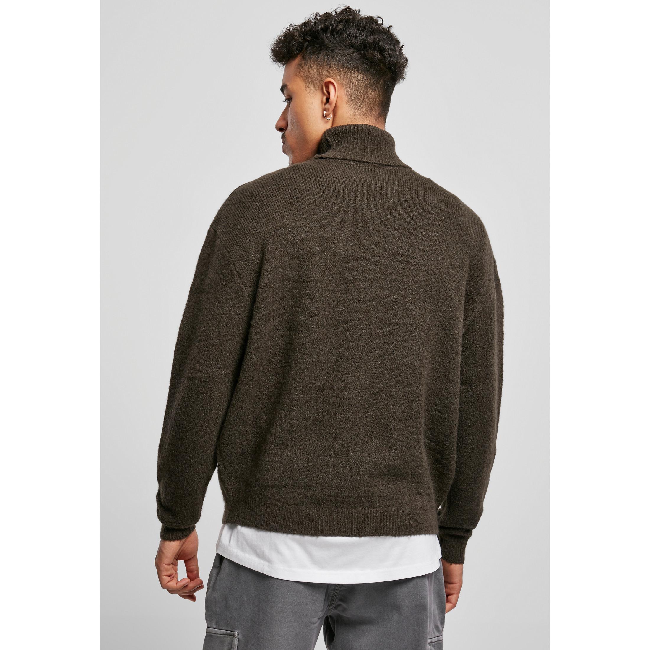 URBAN CLASSICS Oversized Rollkragen Pullover  
