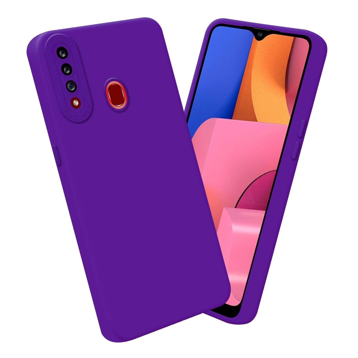 Cadorabo  Housse compatible avec Samsung Galaxy A20s - Coque de protection en silicone TPU flexible 