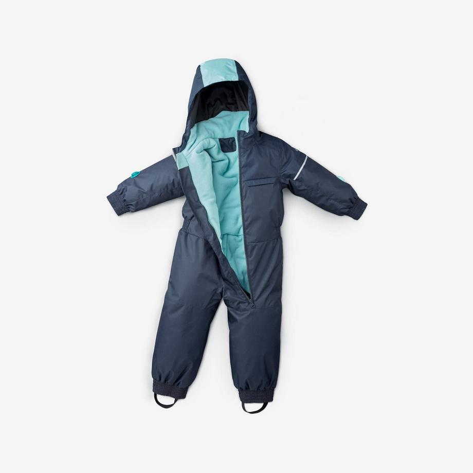 WEDZE  Skianzug Kinder verstellbar Polyester 