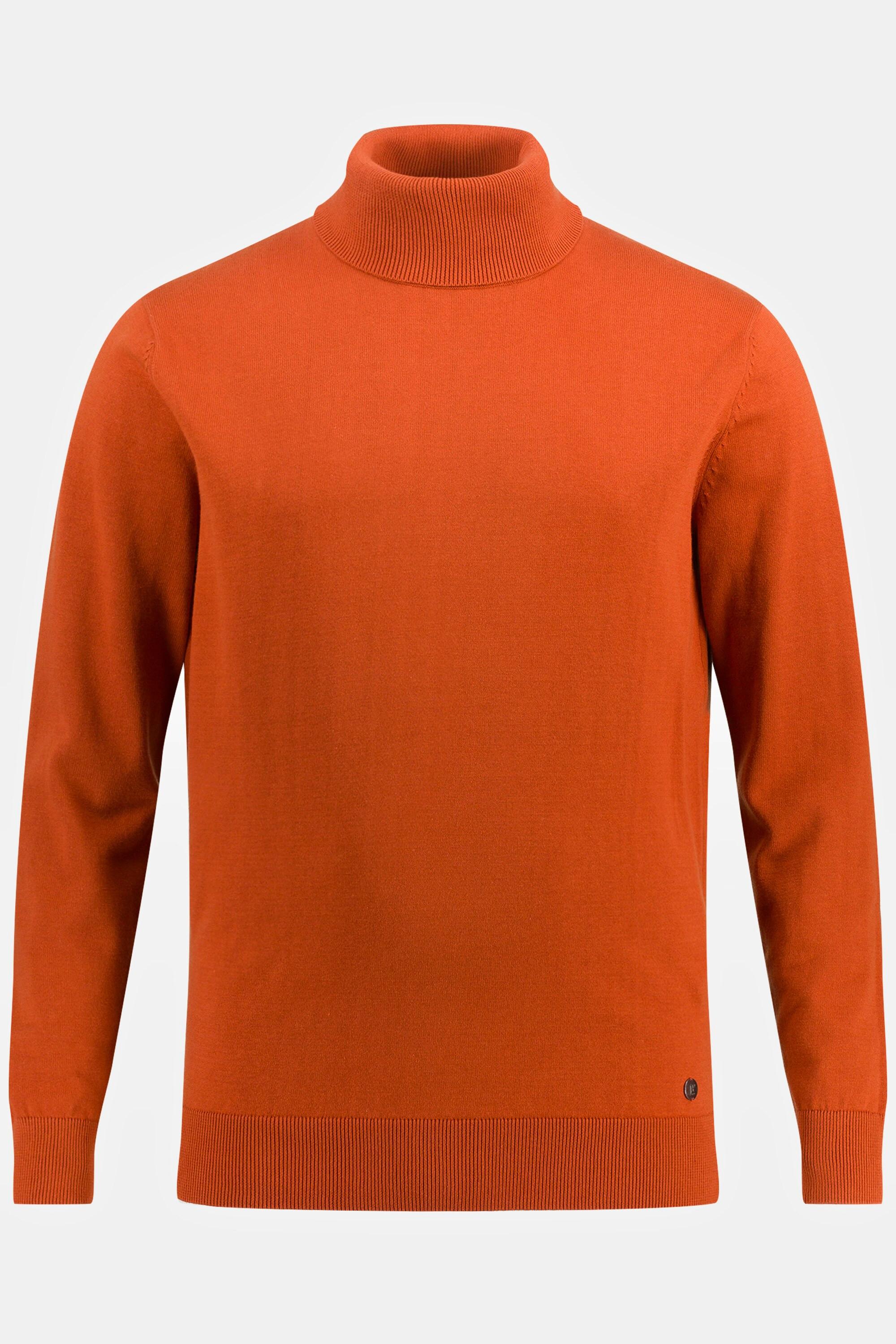 JP1880  Rollkragenpullover, Feinstrick 