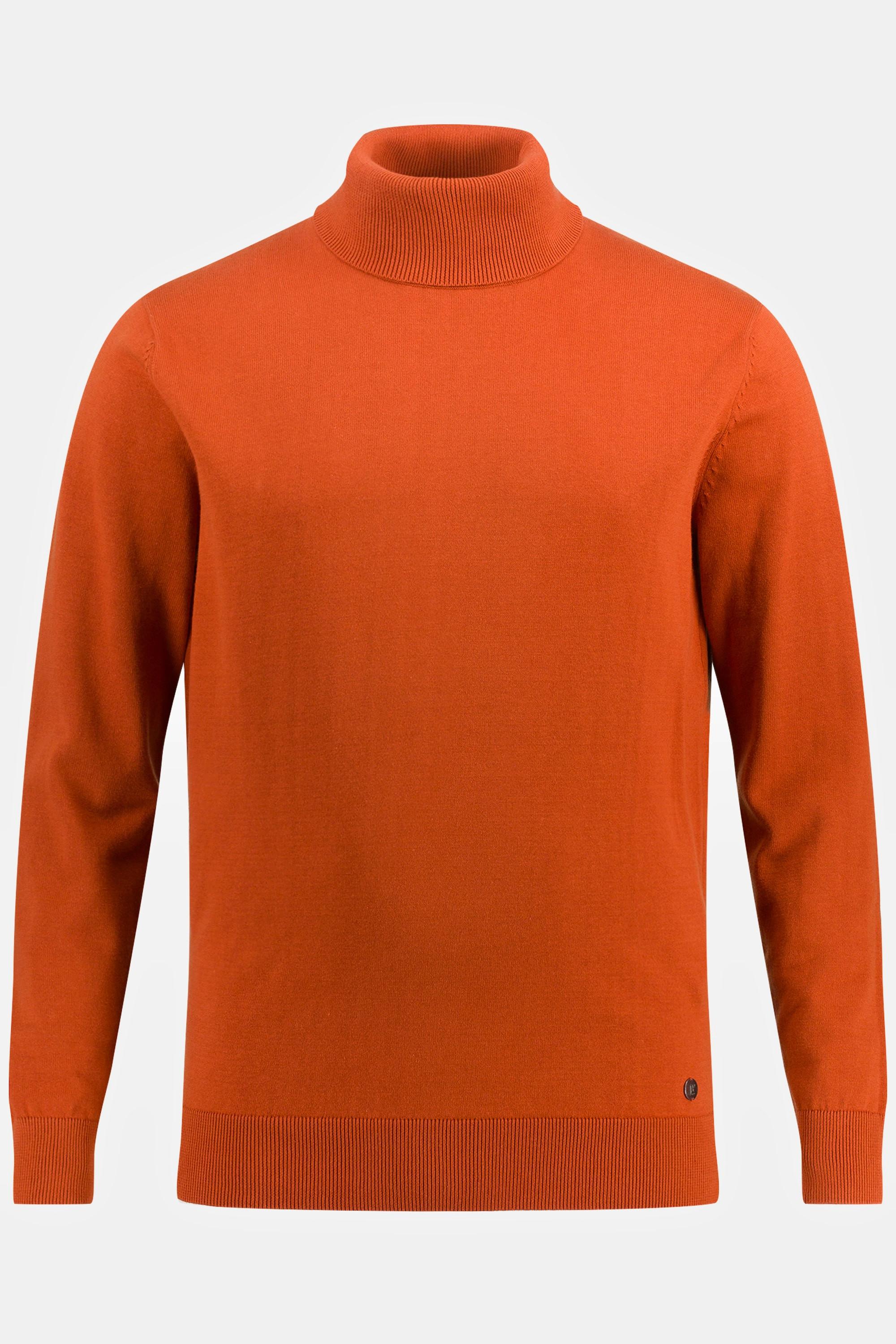 JP1880  Rollkragenpullover, Feinstrick 