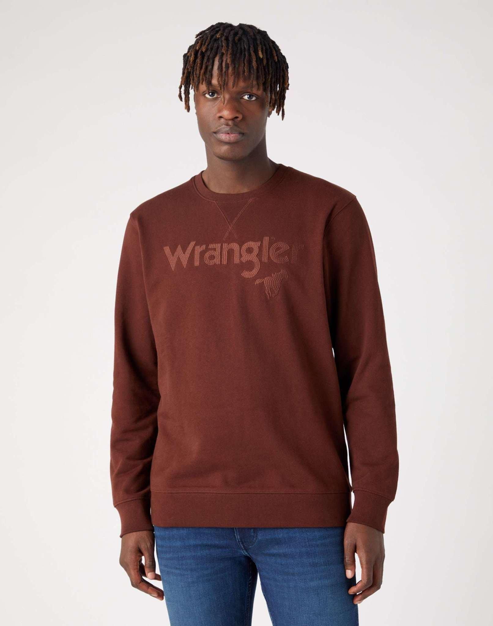 Wrangler  Sweatshirts Logo Crew Sweat 