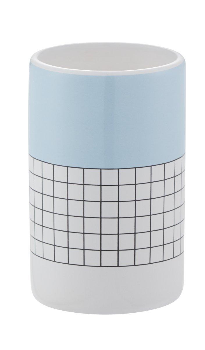 Image of Mundspülbecher Graphics Weiss/hellblau Unisex ONE SIZE