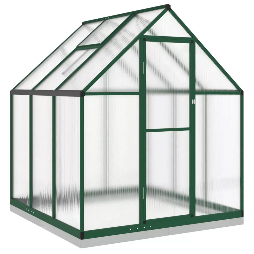 VidaXL - serra Alluminio, One Size, Verde