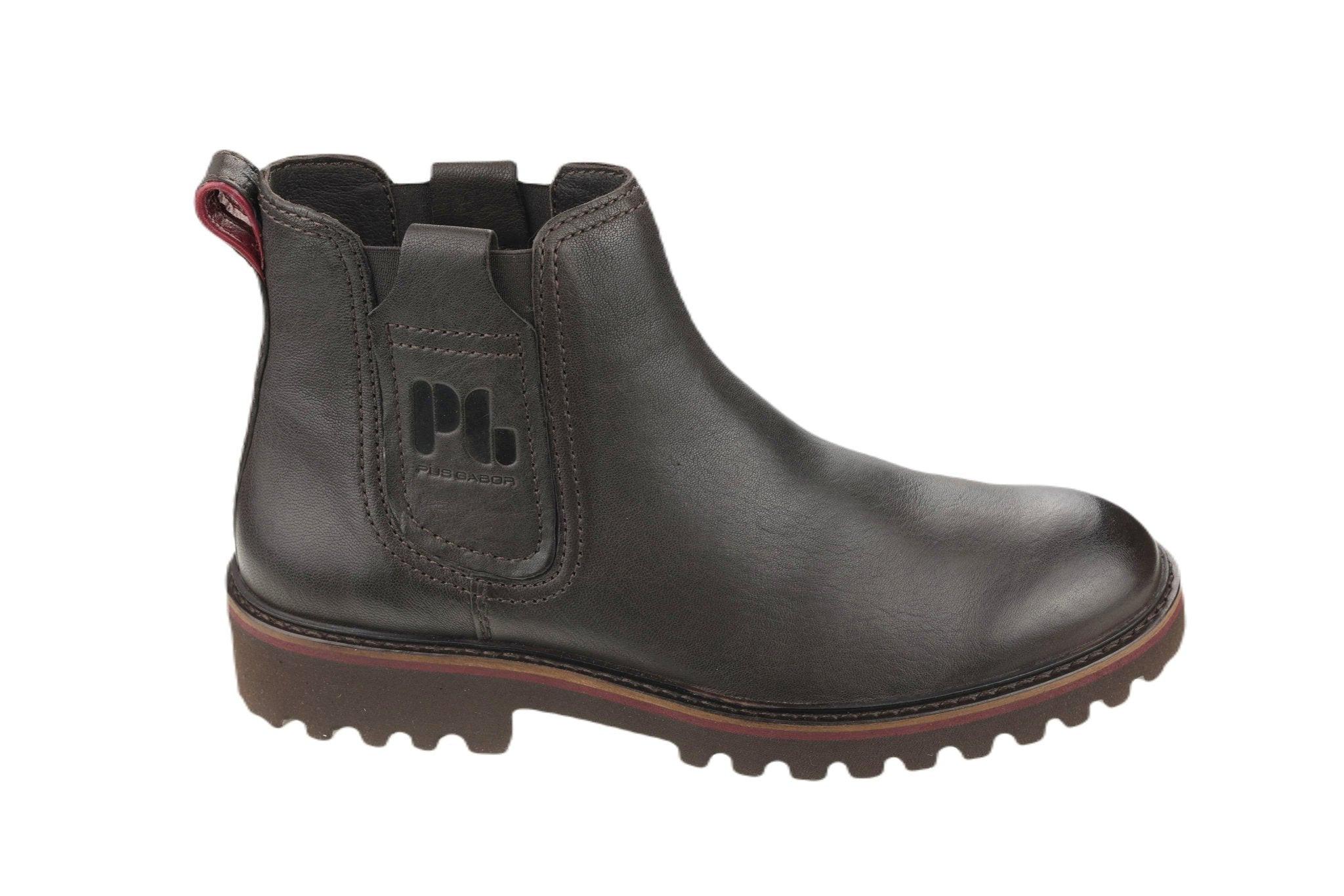 Image of 0506.14.02 - Leder Stiefelette Unisex Braun 42.5