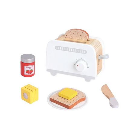 Spielba Holzspielwaren  Rollenspiele Toaster Grau 