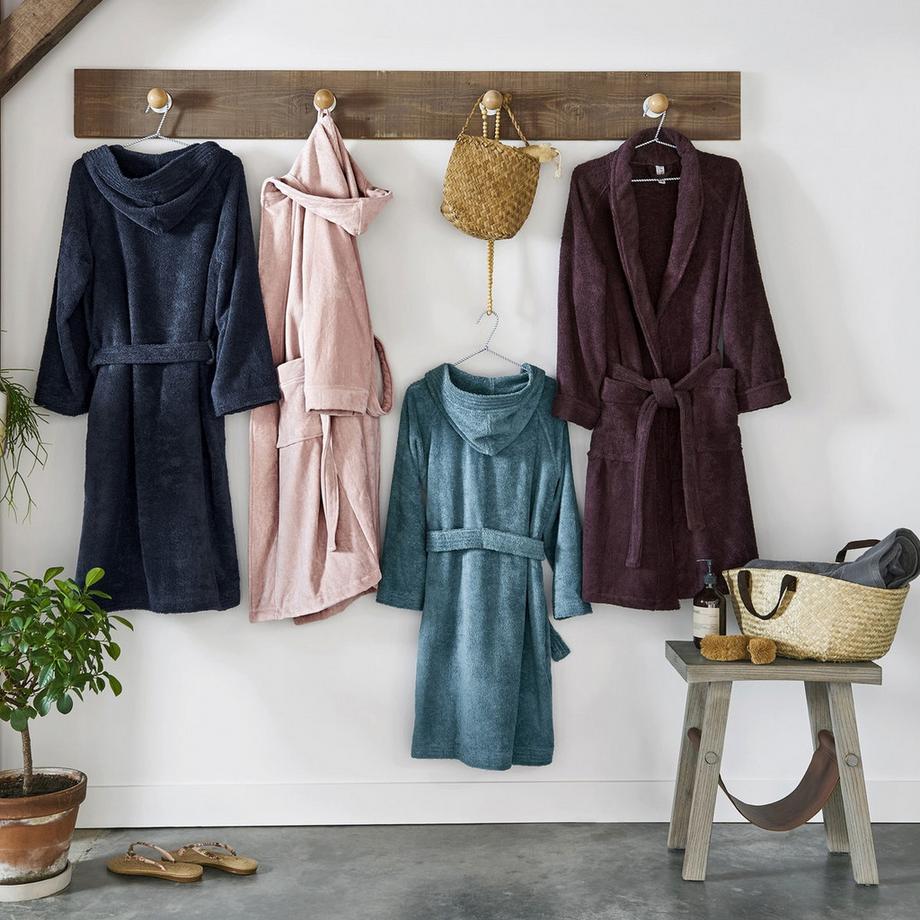 La Redoute Intérieurs Peignoir éponge col châle 450g/m²  