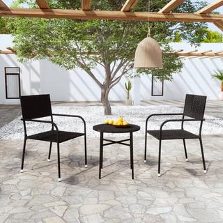 VidaXL Garten essgruppe poly-rattan  