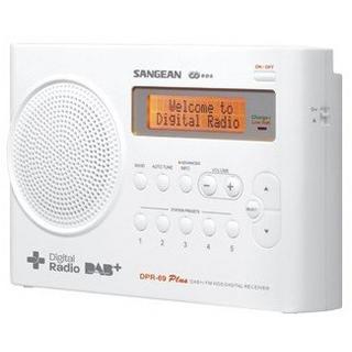 SANGEAN  Sangean DPR-69+ Portatile Digitale Bianco 