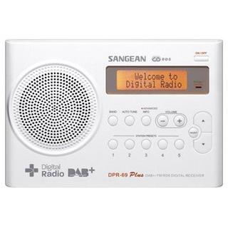 SANGEAN  Sangean DPR-69+ Portatile Digitale Bianco 