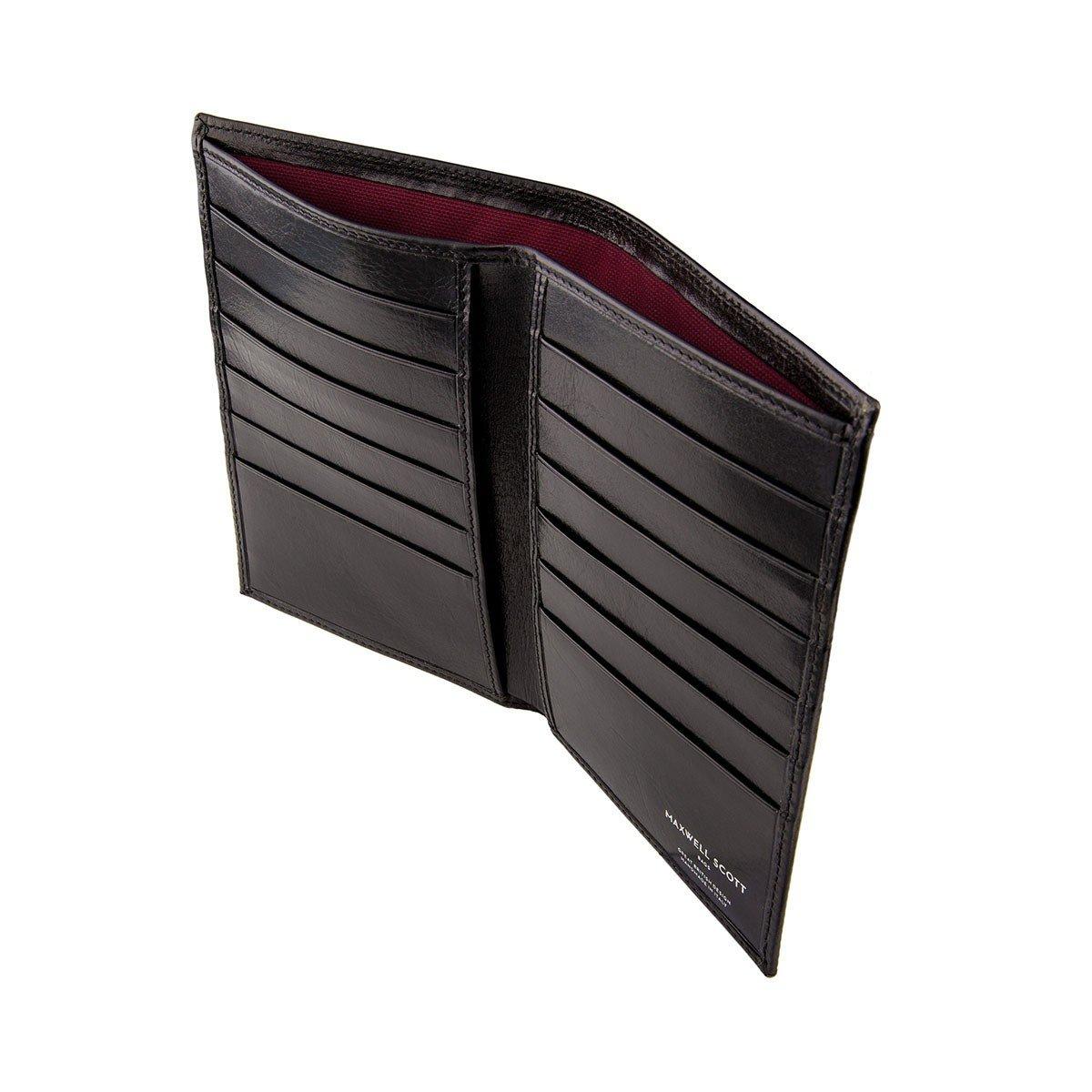 Maxwell Scott  Pianillo RFID - Luxus  Leder Brieftasche mit RFID Blocker 