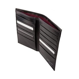 Maxwell Scott  Le Pianillo RFID Grand portefeuille vertical en cuir anti RFID 