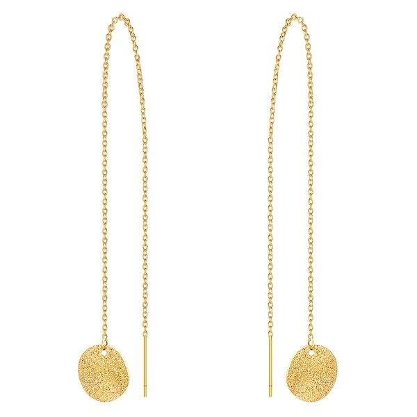 Image of Ohrhänger Damen Gold 11mm