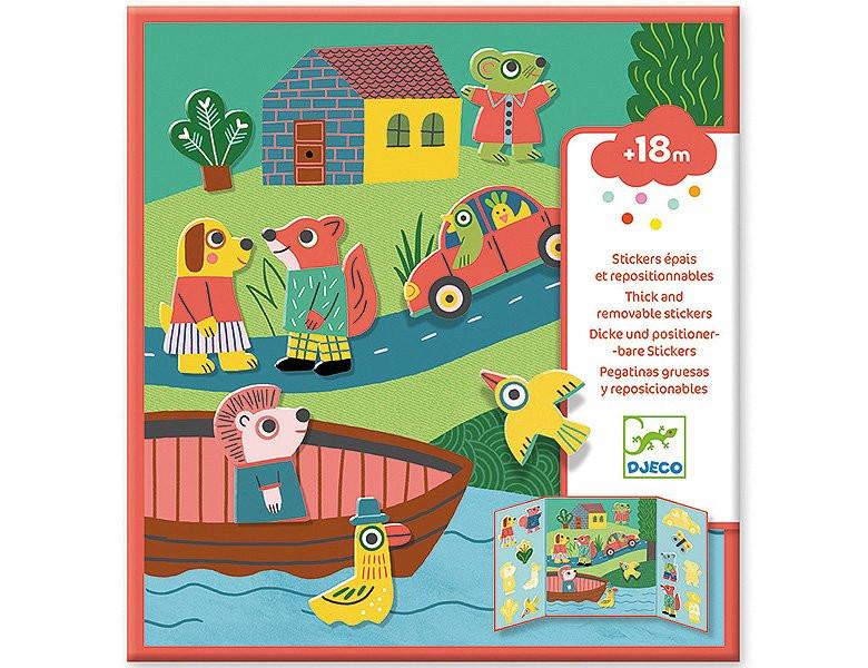 Image of Tier-Aufkleber (DJ09071)