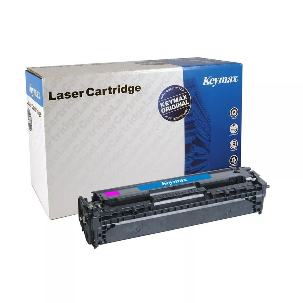 Keymax – RMC-Toner-Modul magenta CB543AKEY zu HP CLJ CP1210 1400 Seiten, One Size