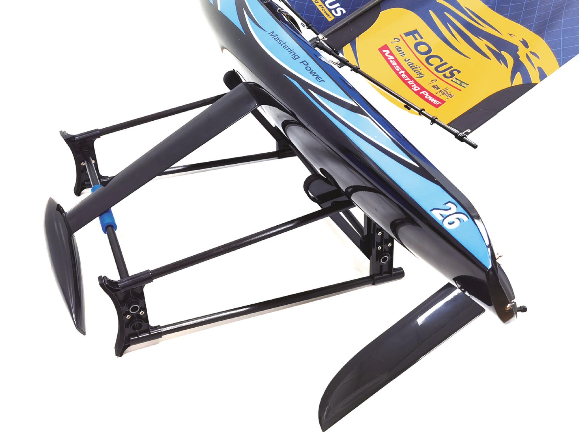 Amewi  Segel-Yacht Focus III Racing 1000 mm, Blau, RTR 