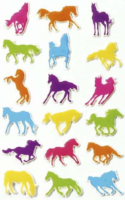 Clairefontaine  Clairefontaine Cooky, Sach 1 pl 7,5x12cm, Chevaux 