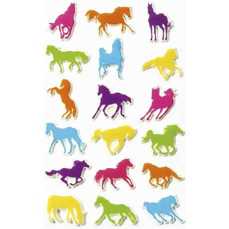 Clairefontaine  Clairefontaine Cooky, Sach 1 pl 7,5x12cm, Chevaux 