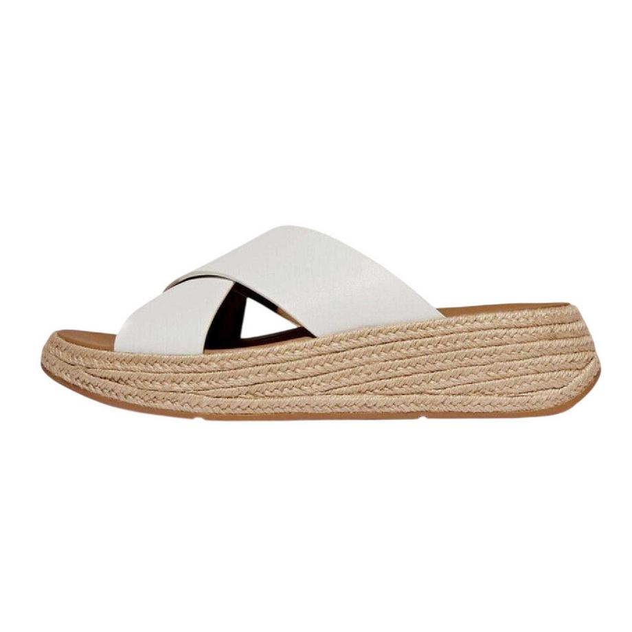 Fitflop Sliders in pelle con zeppa  