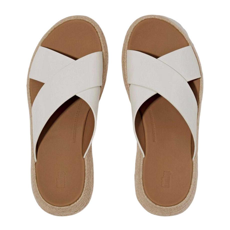 Fitflop Sliders in pelle con zeppa  