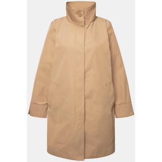 Ulla Popken Jacke Stehkragen Rückenfalte Langarm  