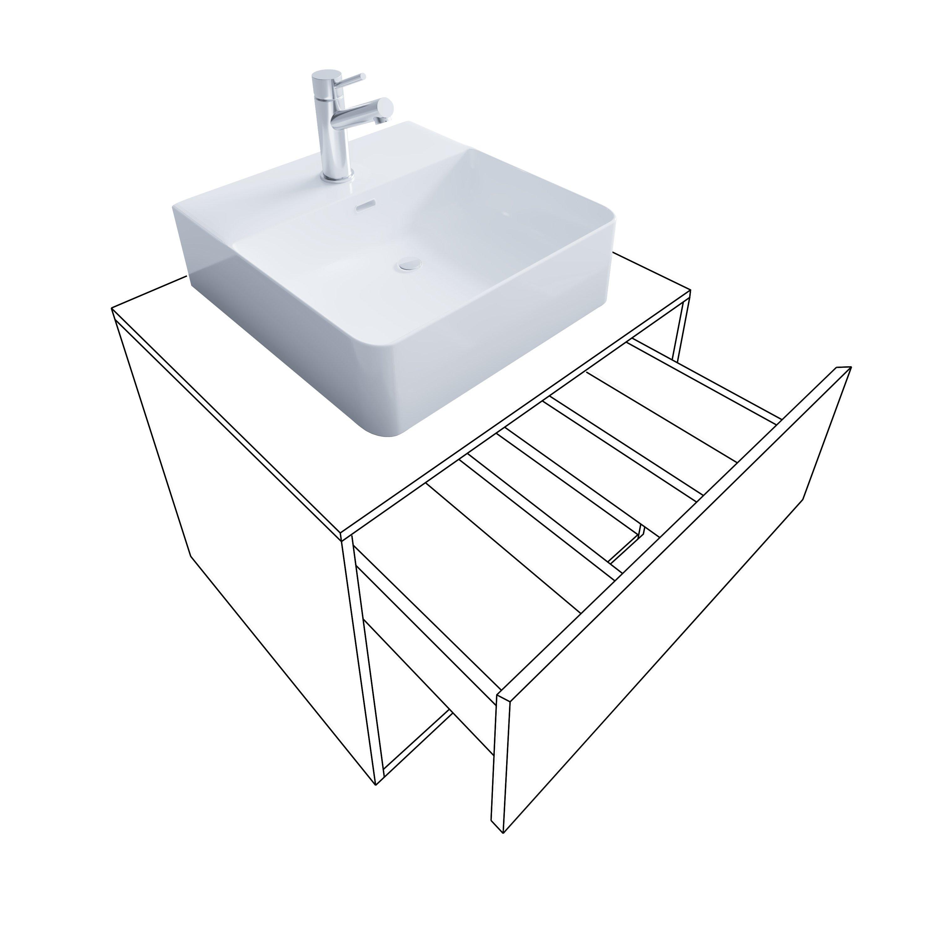 VCM 2pcs meuble de salle de bain  