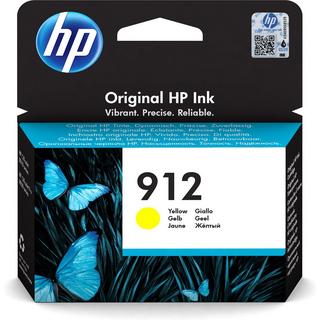 Hewlett-Packard  912 Cartouche d'encre jaune authentique 