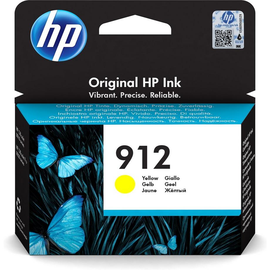 HEWLETT PACKARD  Cartuccia di inchiostro giallo originale 912 