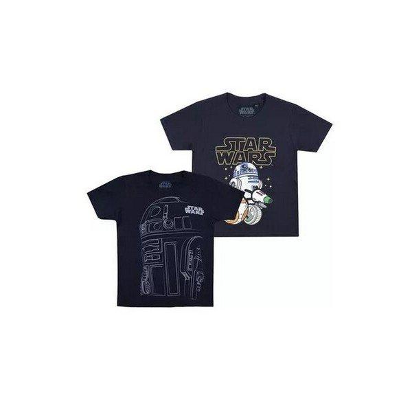 Image of Tshirt (2erpack) Jungen Marine 128