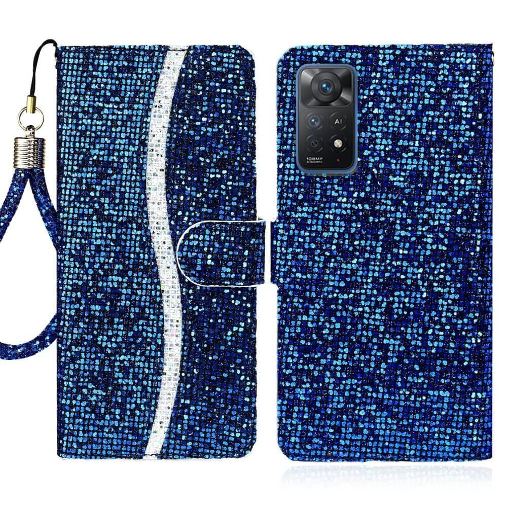 Cover-Discount  Xiaomi Redmi Note 11 Pro / 12 Pro  - Custodia In Pelle Glitterata 