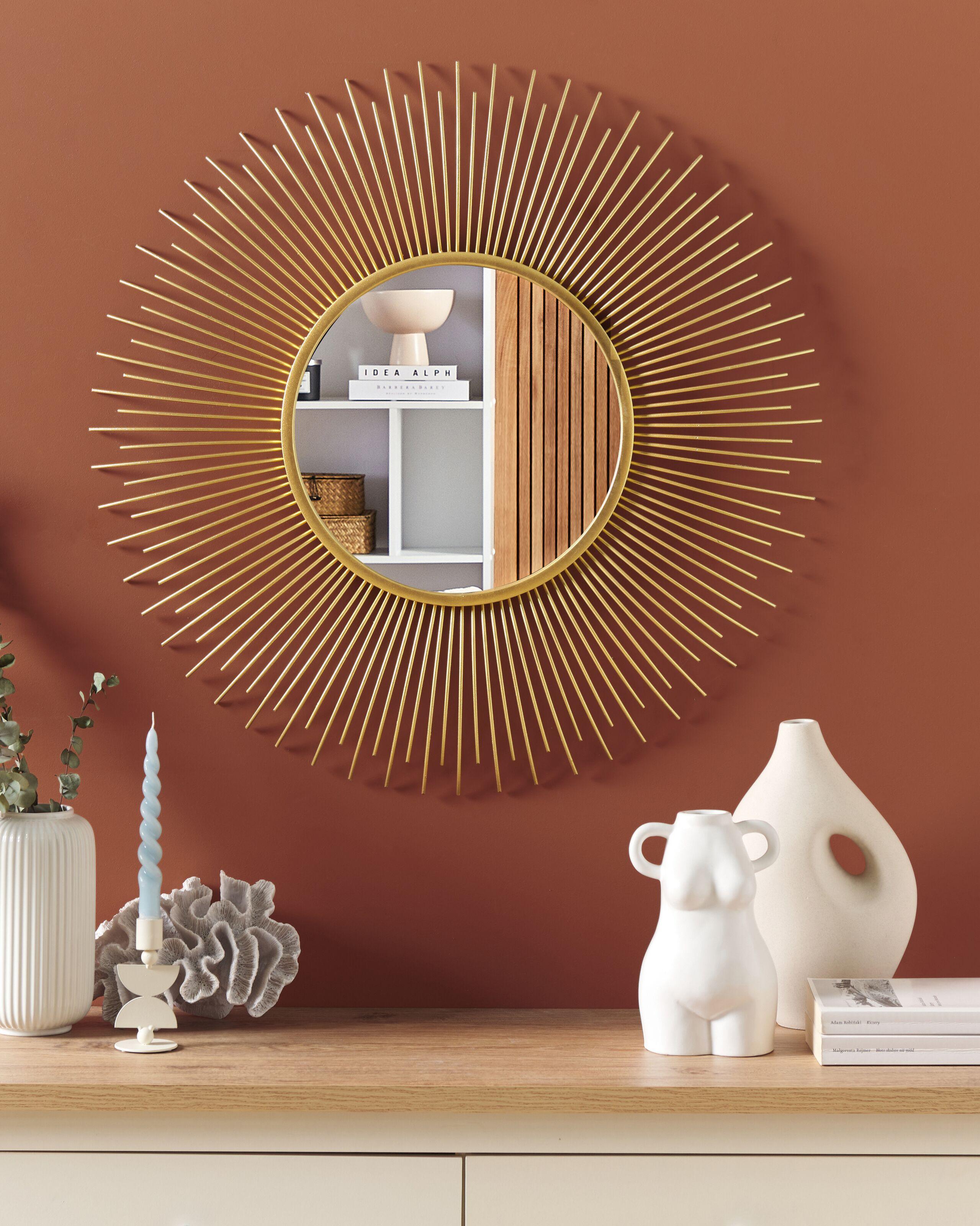 Beliani Miroir en Métal Glamour CILLY  