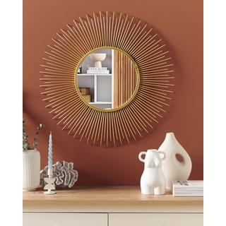 Beliani Miroir en Métal Glamour CILLY  