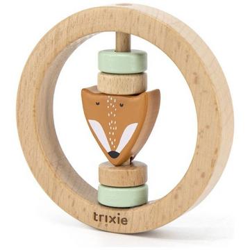 Hochet en bois Trixie rond 9 cm - Mr.Fox