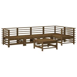 VidaXL Garten lounge set holz  