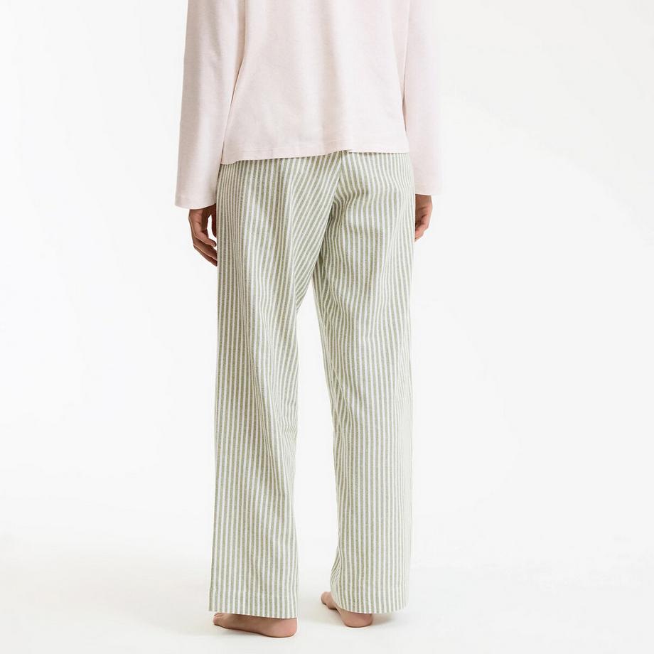 La Redoute Collections Pyjamahose aus Flanell mit Streifen  