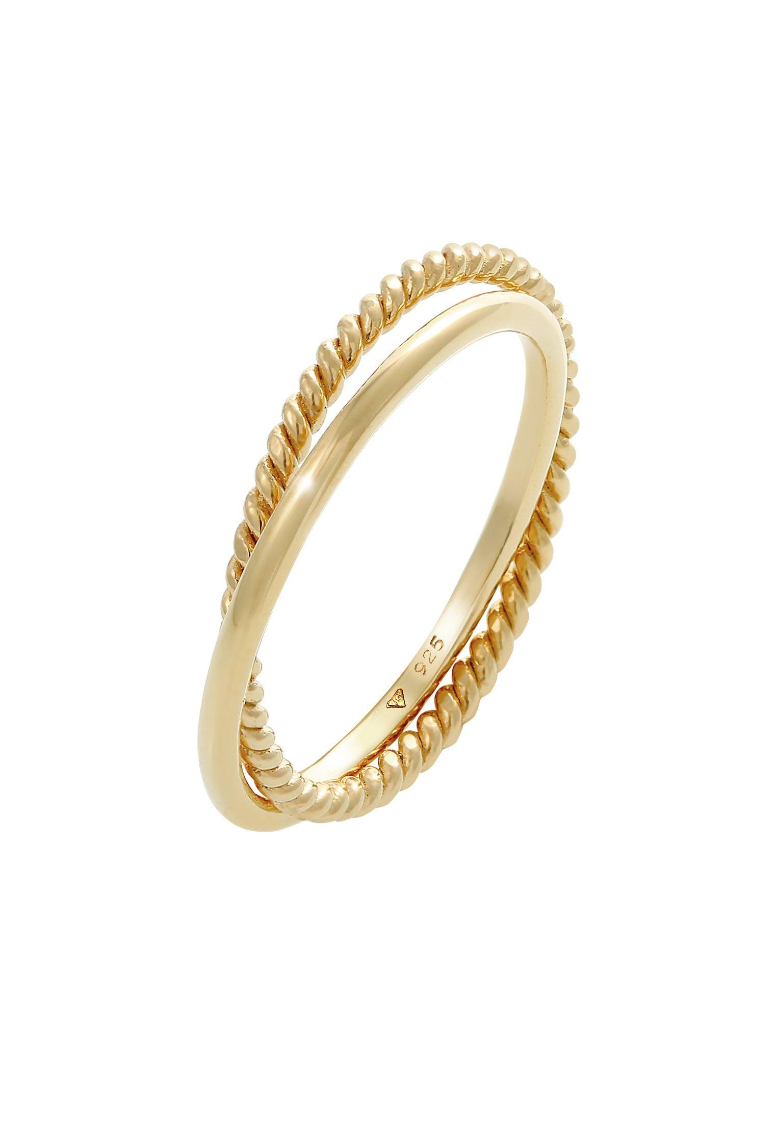 Image of Ring Wickelring Basic Damen Gold 56mm