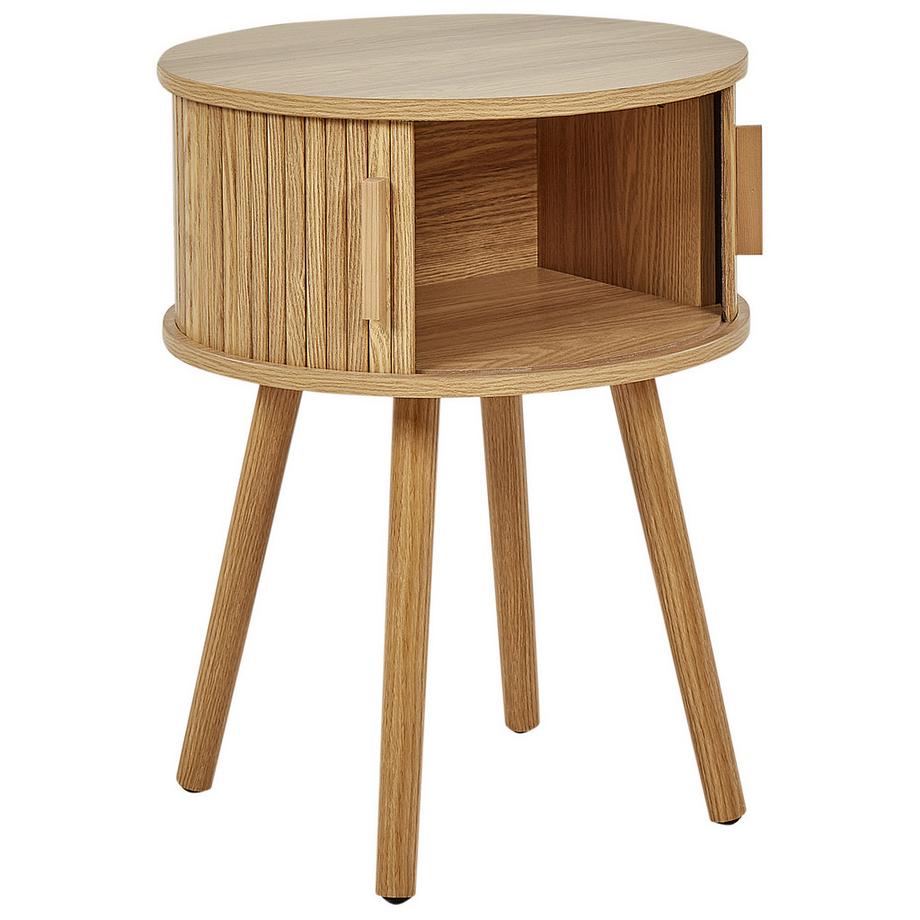 Beliani Table de chevet en MDF  SELAH  