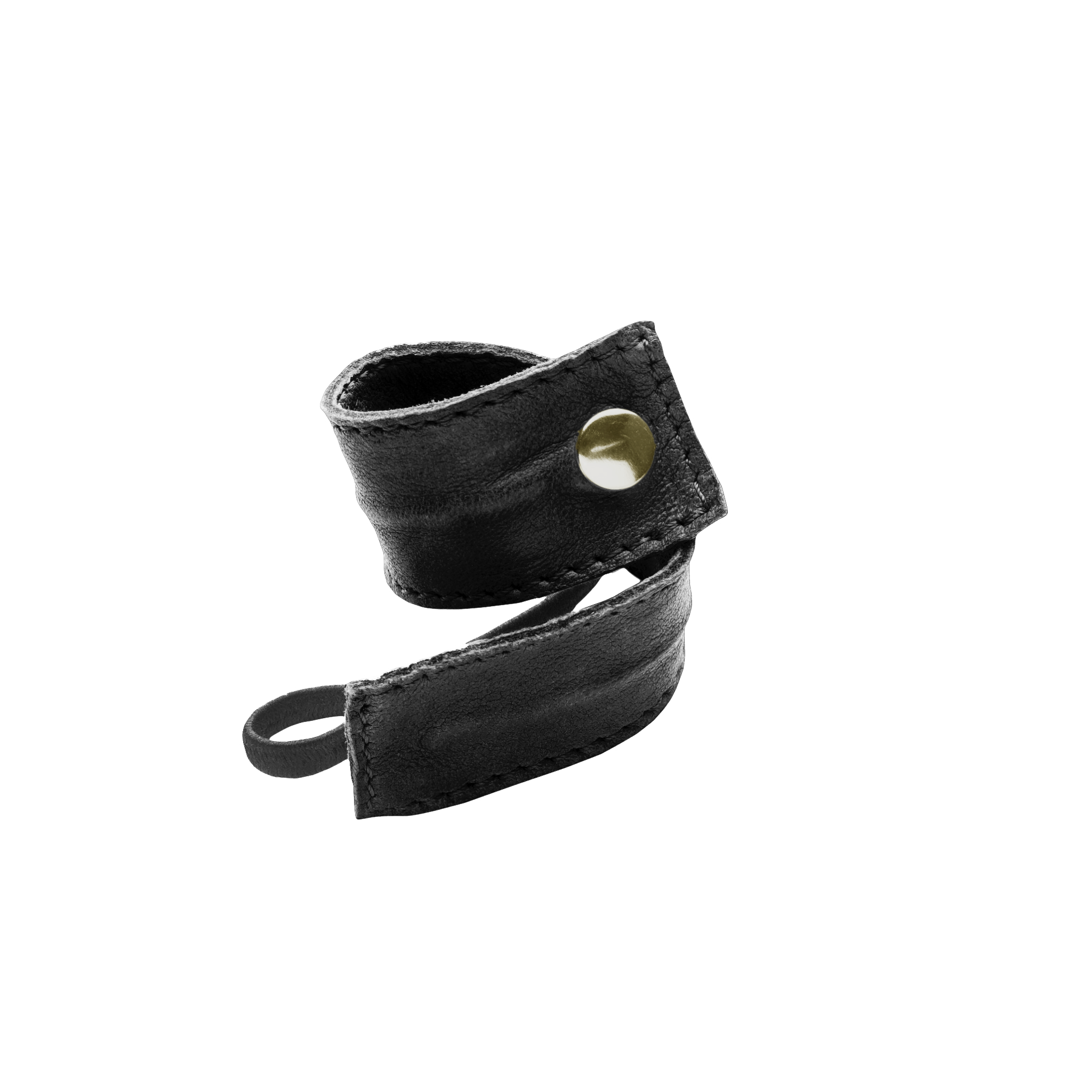 Image of Leather Band Short Bendable Damen Black 1 pezzo