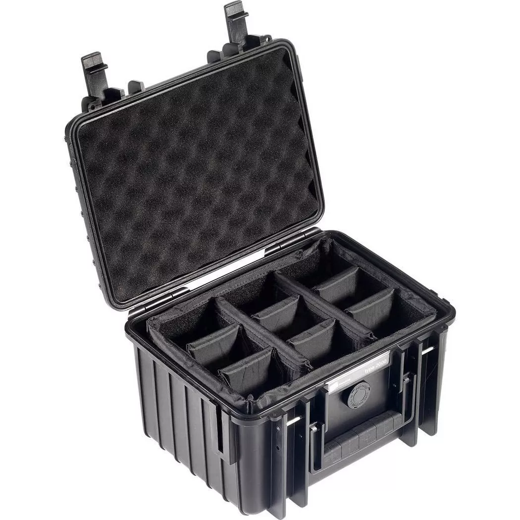 B&W Type 2000 Hard case Black