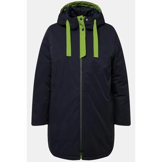 Ulla Popken  Veste outdoor HYPRAR, tissu imperméable, fermeture à glissière à double sens 