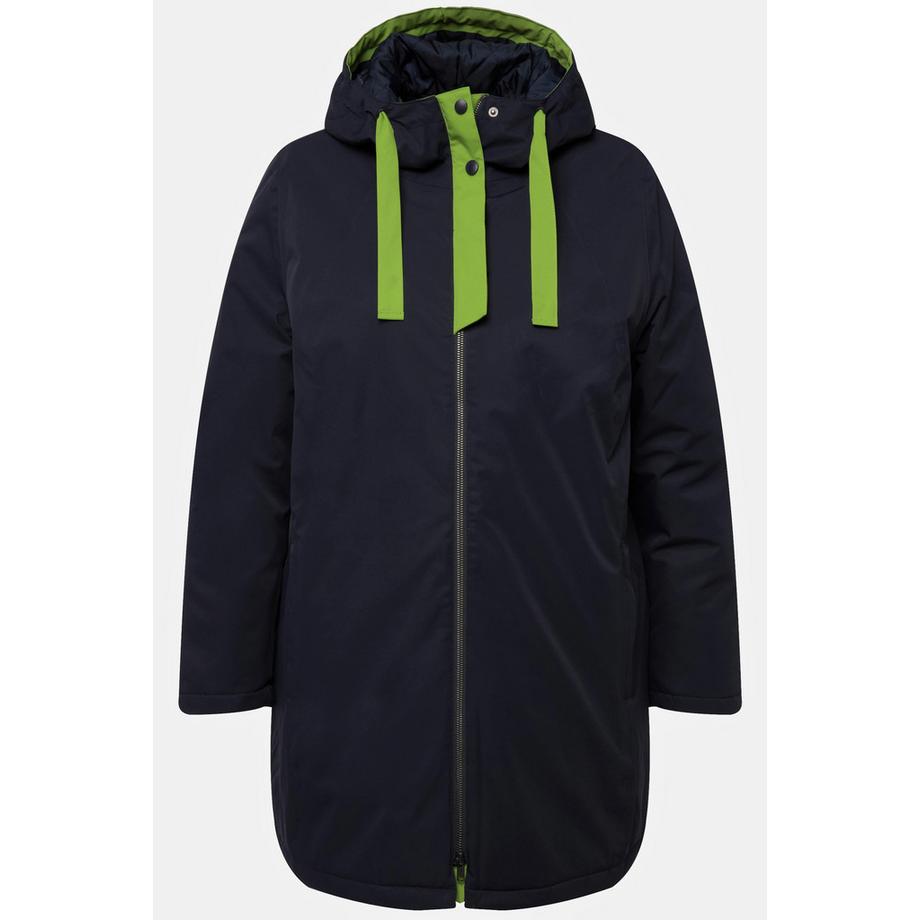 Ulla Popken HYPRAR Outdoorjacke wasserdicht mit 2-Wege-Zipper  