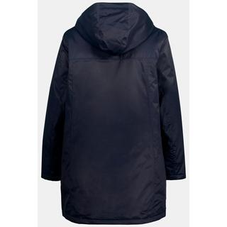 Ulla Popken  Veste outdoor HYPRAR, tissu imperméable, fermeture à glissière à double sens 