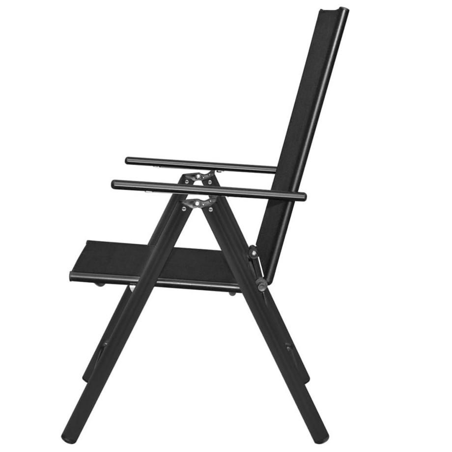 VidaXL Chaise de jardin tissu  