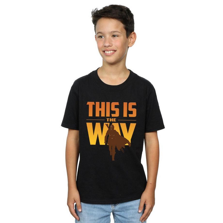 STAR WARS  Tshirt THE MANDALORIAN THIS IS THE WAY 